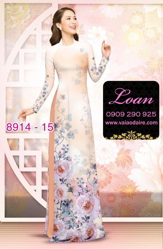 Vải áo dài phong cảnh