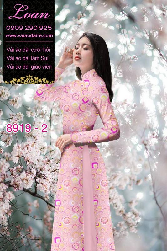 Vải áo dài hoa nhí Vải áo dài hoa nhí