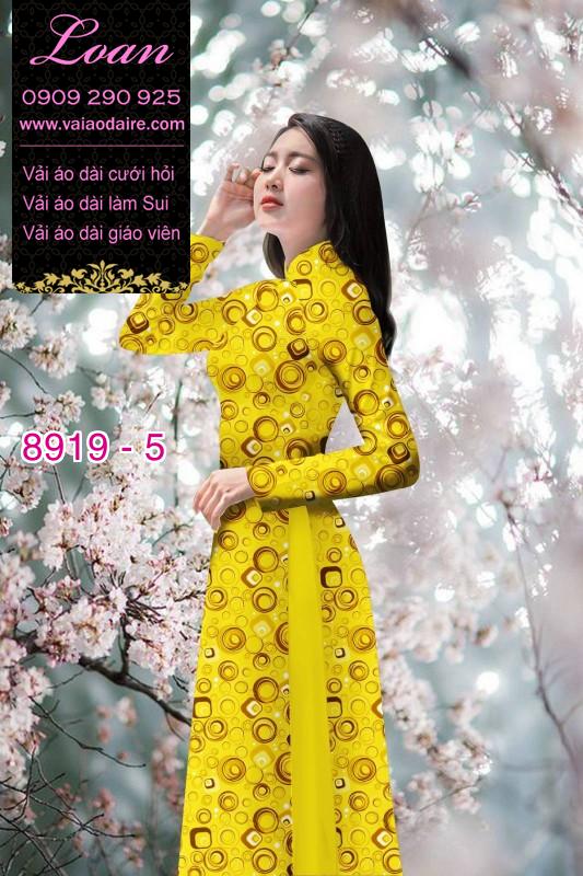 Vải áo dài hoa nhí Vải áo dài hoa nhí