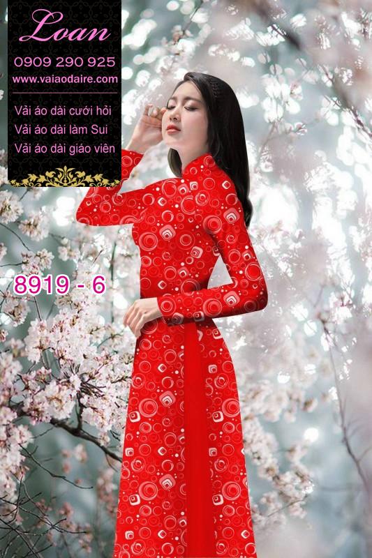 Vải áo dài hoa nhí Vải áo dài hoa nhí