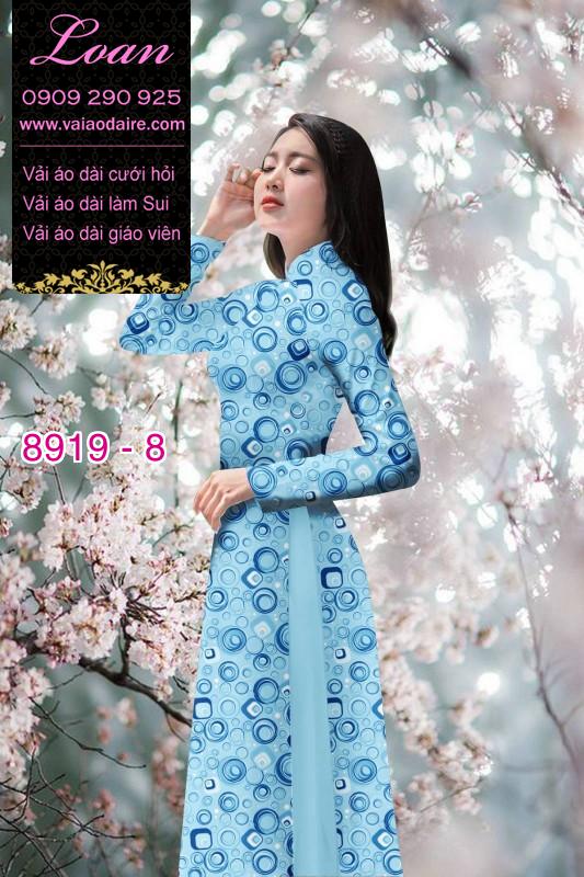 Vải áo dài hoa nhí Vải áo dài hoa nhí