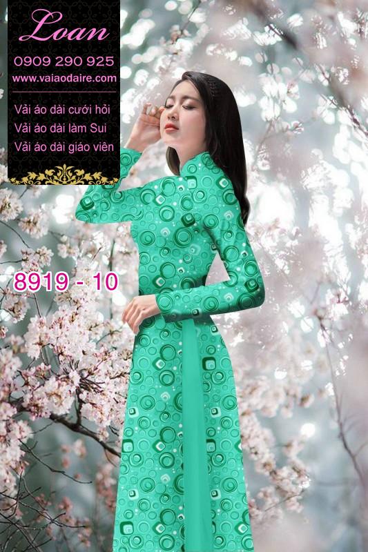 Vải áo dài hoa nhí Vải áo dài hoa nhí