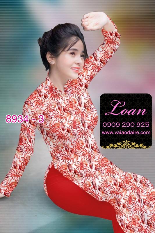 Vải áo dài hoa nhí Vải áo dài hoa nhí