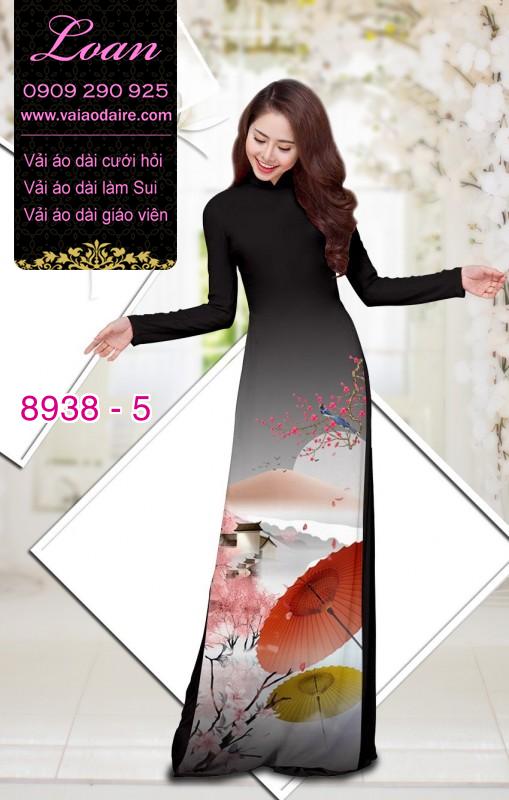 Vải áo dài phong cảnh