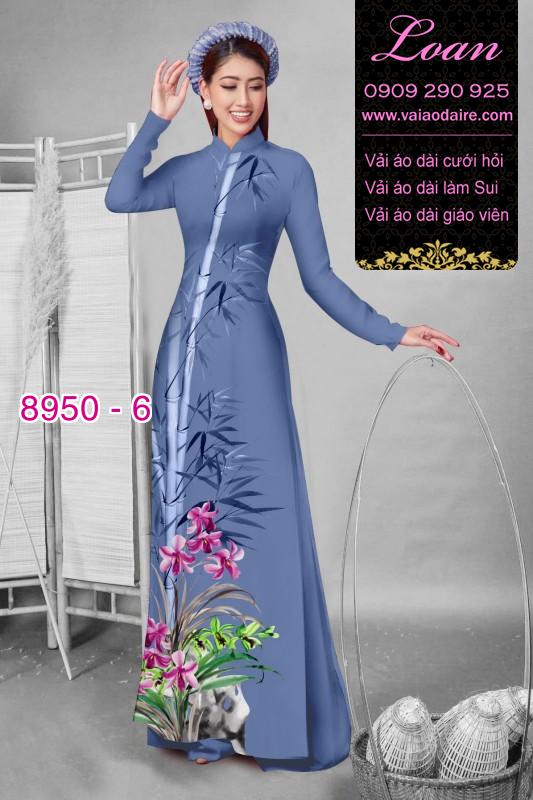 Vải áo dài cành Trúc