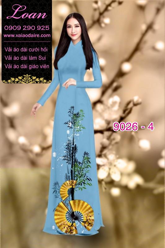 Vải áo dài cành Trúc Vải áo dài cành Trúc