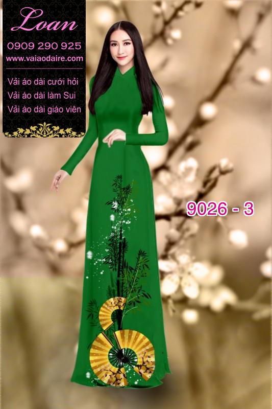 Vải áo dài cành Trúc Vải áo dài cành Trúc