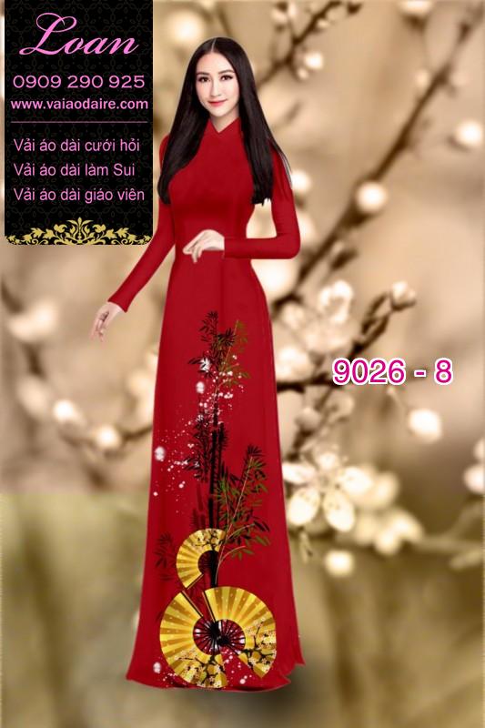 Vải áo dài cành Trúc Vải áo dài cành Trúc