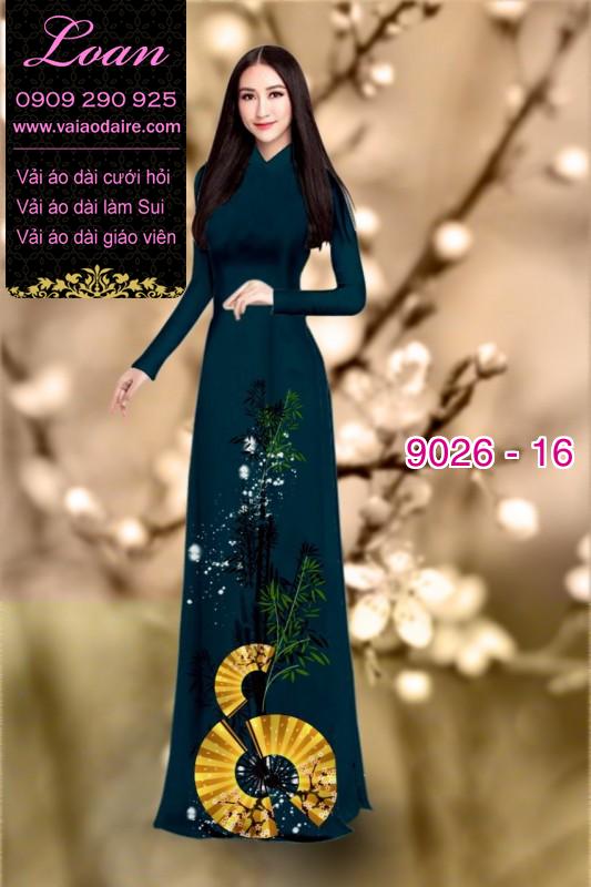 Vải áo dài cành Trúc Vải áo dài cành Trúc