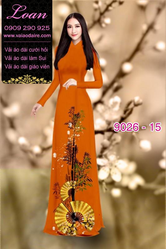 Vải áo dài cành Trúc Vải áo dài cành Trúc