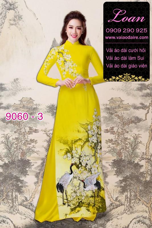 Vải áo dài phong cảnh Vải áo dài phong cảnh