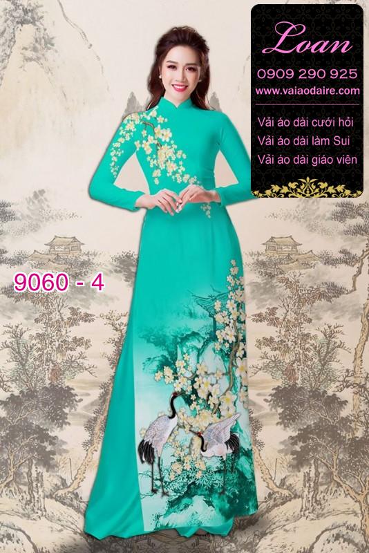 Vải áo dài phong cảnh Vải áo dài phong cảnh