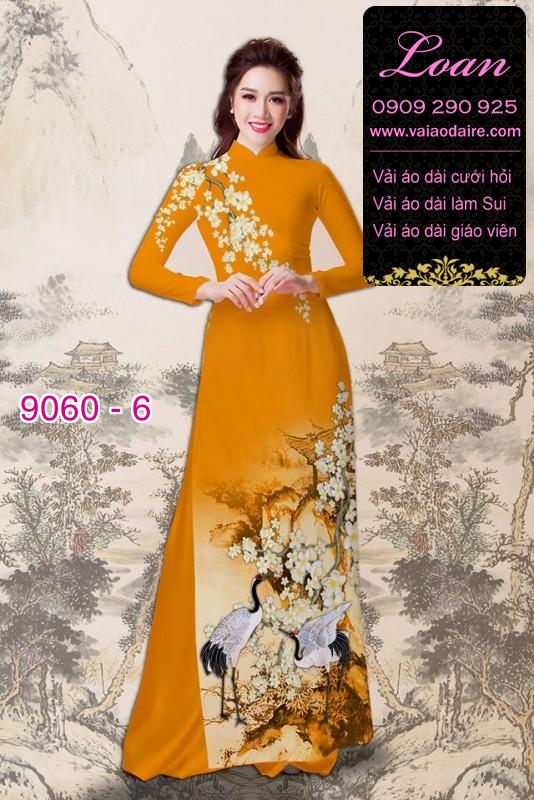Vải áo dài phong cảnh Vải áo dài phong cảnh