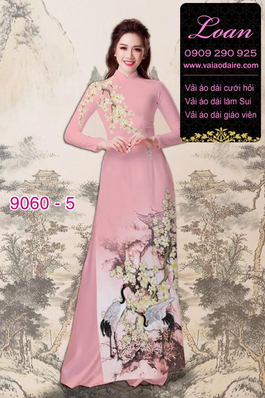 Vải áo dài phong cảnh Vải áo dài phong cảnh