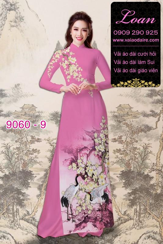 Vải áo dài phong cảnh Vải áo dài phong cảnh