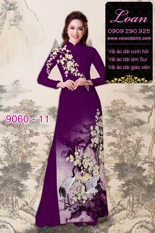 Vải áo dài phong cảnh Vải áo dài phong cảnh