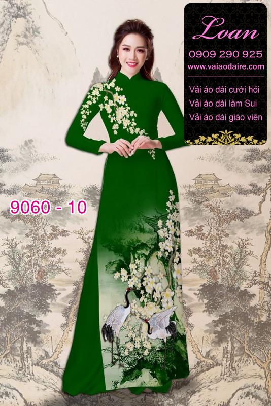 Vải áo dài phong cảnh Vải áo dài phong cảnh