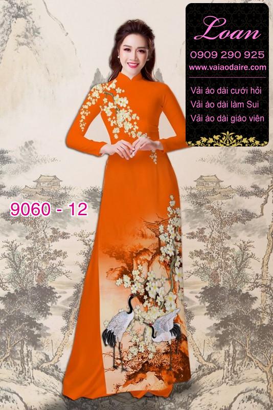 Vải áo dài phong cảnh Vải áo dài phong cảnh