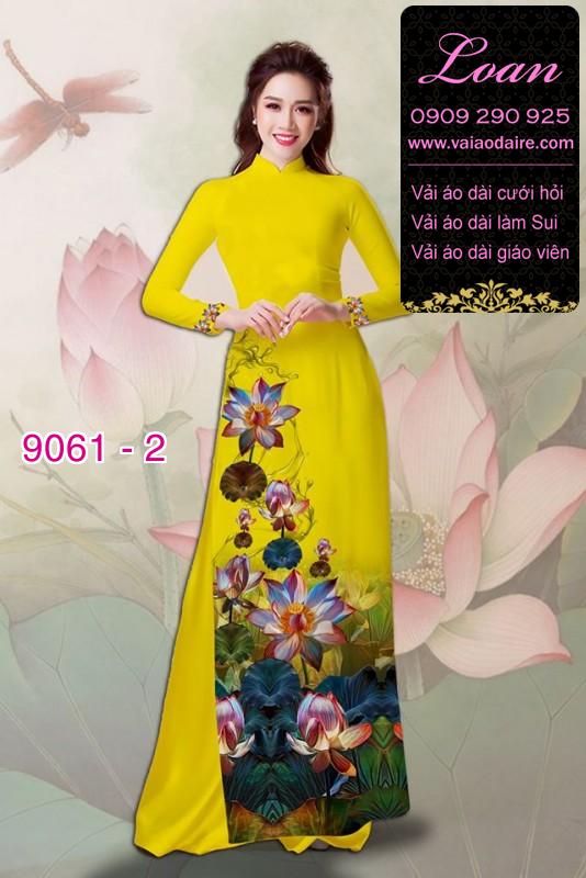 Vải áo dài hoa Sen Vải áo dài hoa Sen