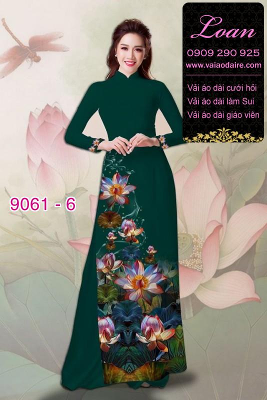 Vải áo dài hoa Sen Vải áo dài hoa Sen