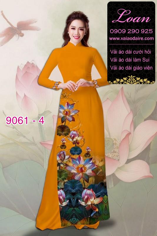 Vải áo dài hoa Sen Vải áo dài hoa Sen