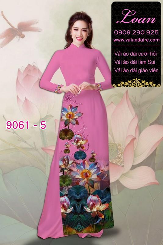 Vải áo dài hoa Sen Vải áo dài hoa Sen