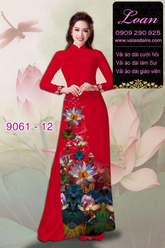 Vải áo dài hoa Sen Vải áo dài hoa Sen
