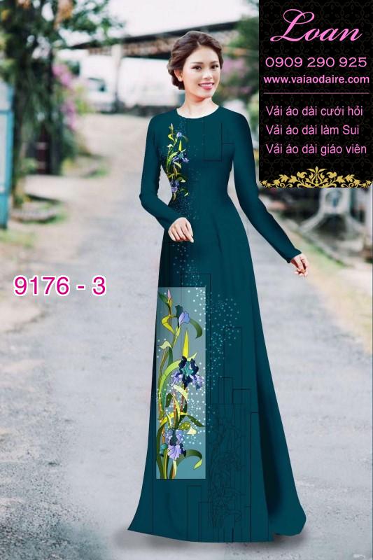Vải áo dài lập thể Vải áo dài lập thể