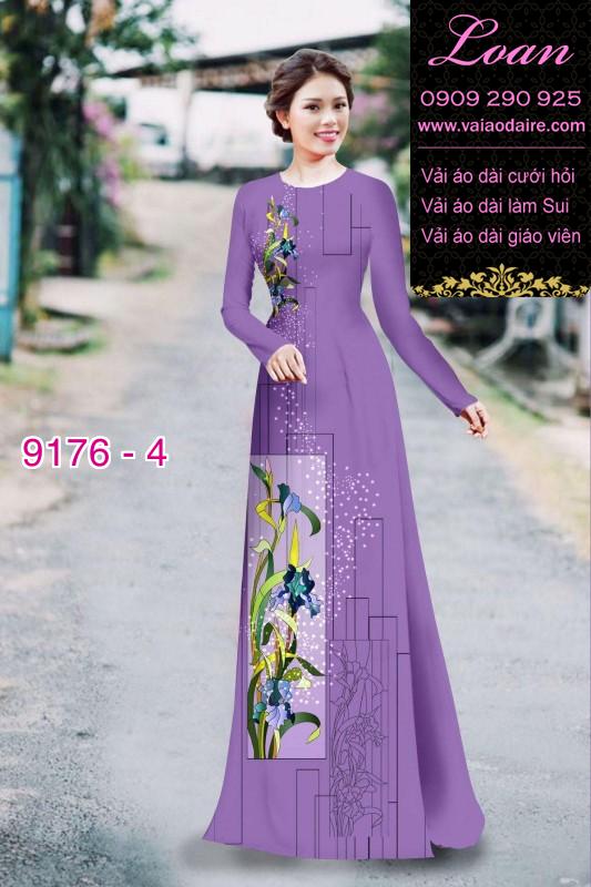 Vải áo dài lập thể Vải áo dài lập thể