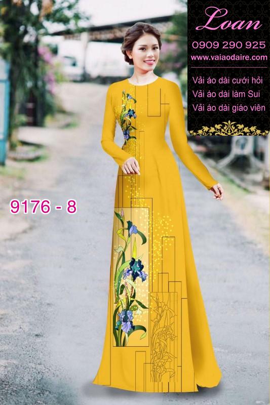Vải áo dài lập thể Vải áo dài lập thể