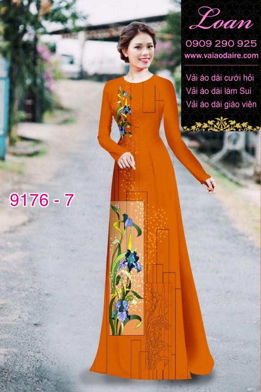 Vải áo dài lập thể Vải áo dài lập thể