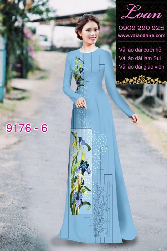 Vải áo dài lập thể Vải áo dài lập thể