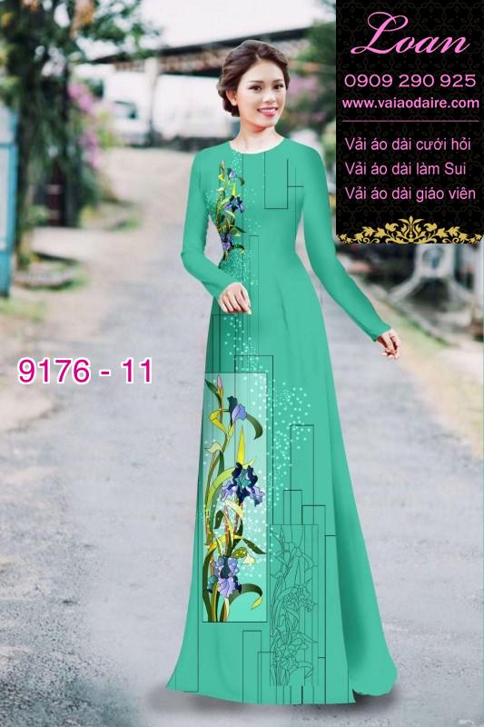 Vải áo dài lập thể Vải áo dài lập thể