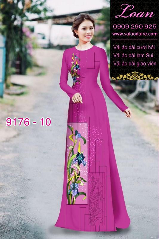 Vải áo dài lập thể Vải áo dài lập thể