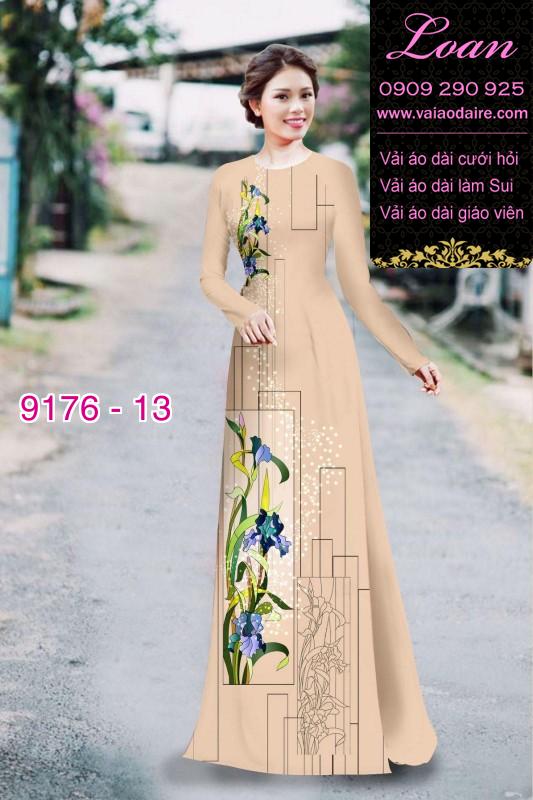 Vải áo dài lập thể Vải áo dài lập thể