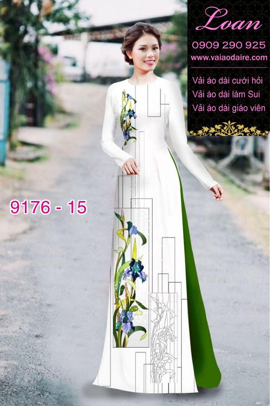 Vải áo dài lập thể Vải áo dài lập thể