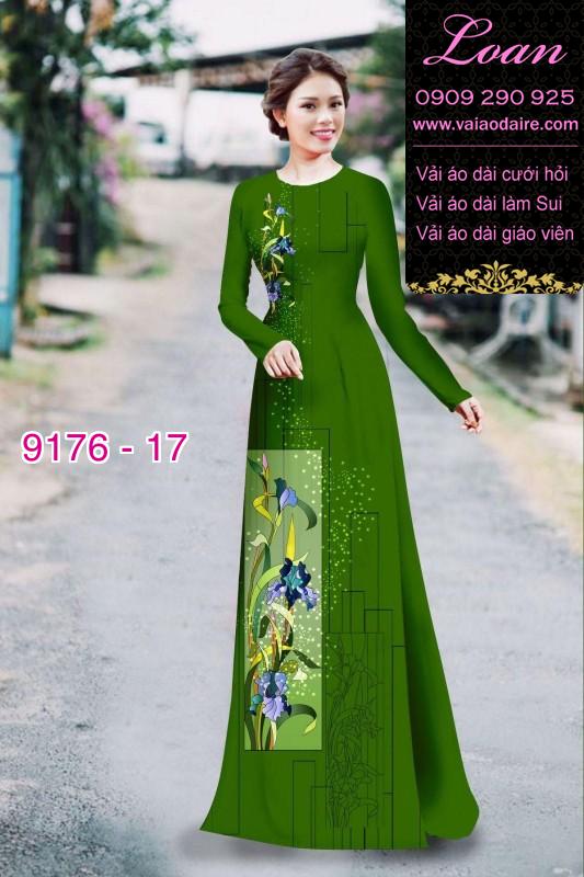 Vải áo dài lập thể Vải áo dài lập thể