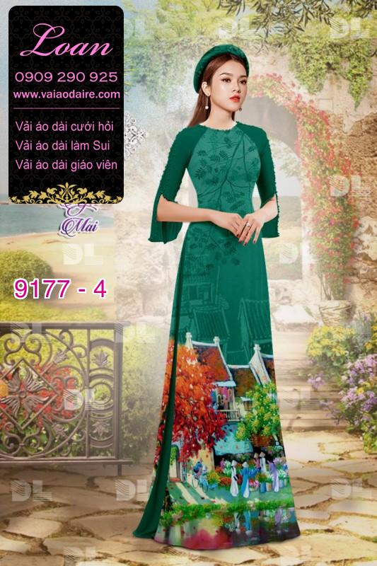 Vải áo dài phố cổ
