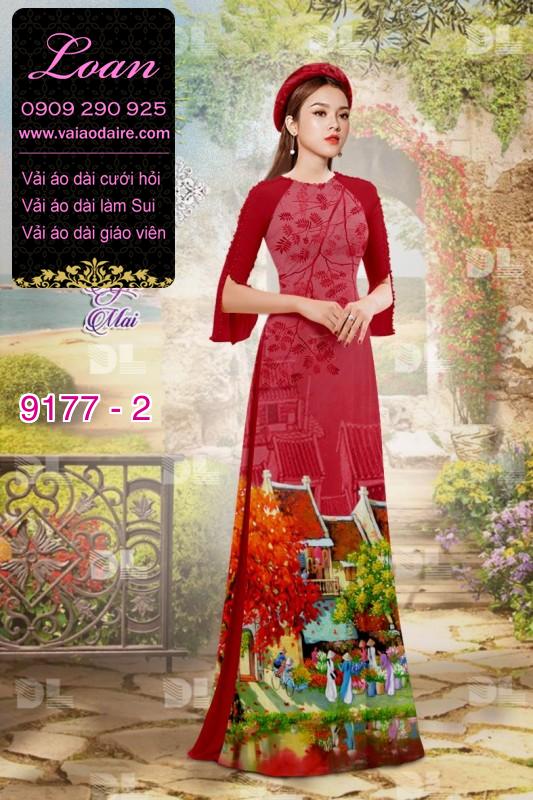 Vải áo dài phố cổ