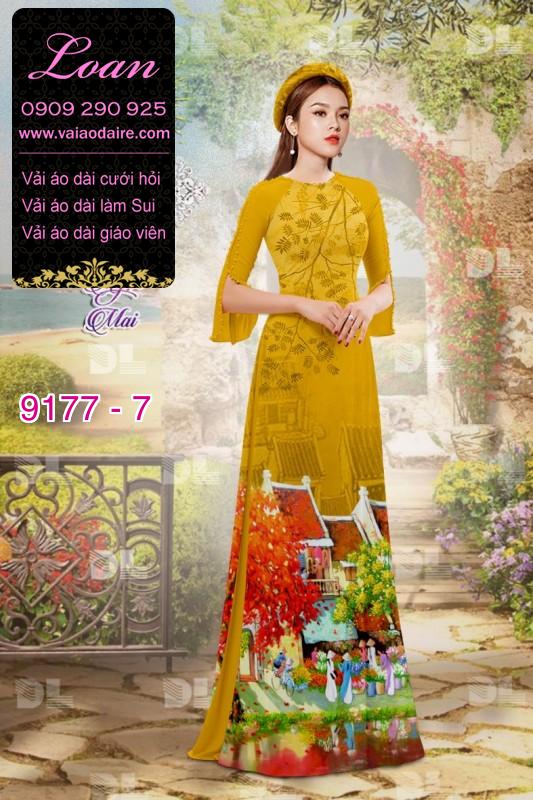 Vải áo dài phố cổ