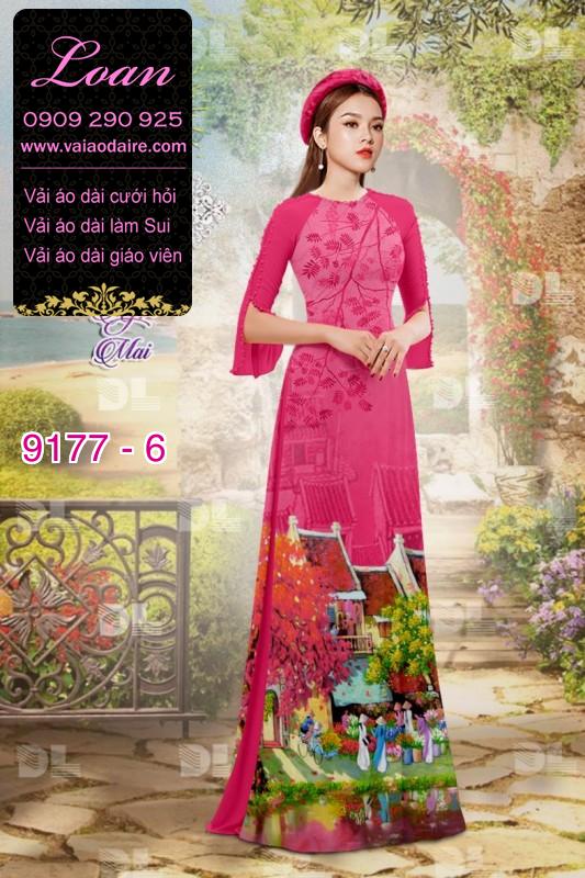Vải áo dài phố cổ