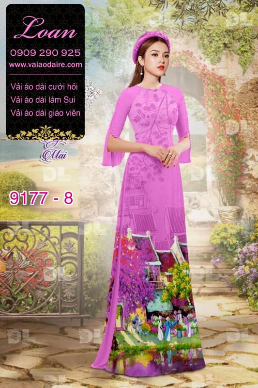 Vải áo dài phố cổ