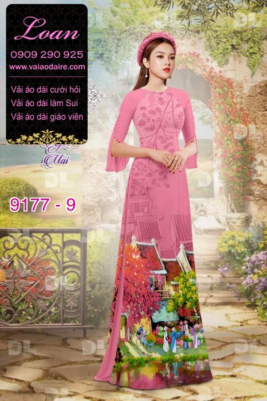 Vải áo dài phố cổ