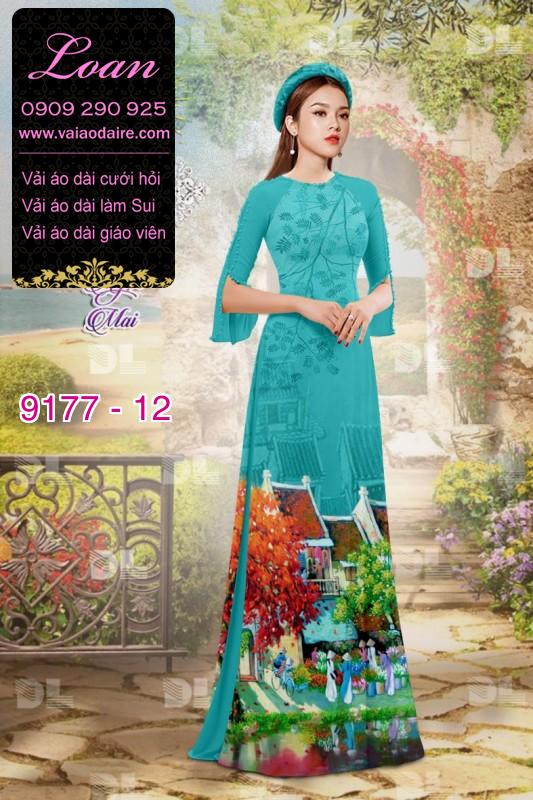 Vải áo dài phố cổ