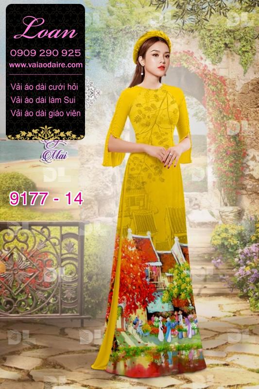 Vải áo dài phố cổ