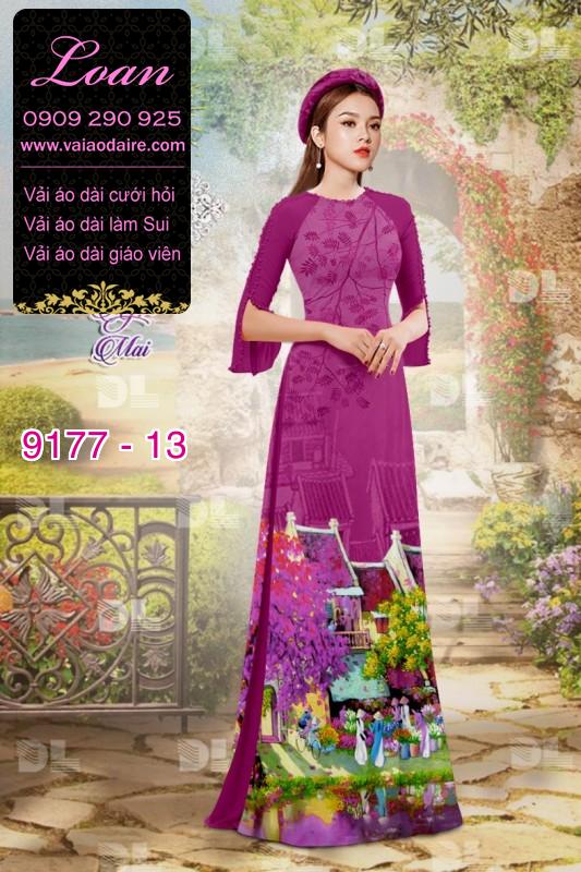 Vải áo dài phố cổ