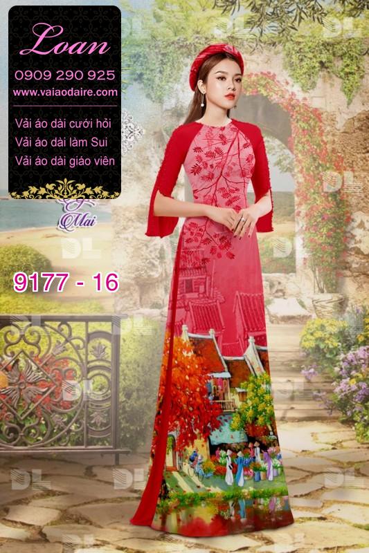 Vải áo dài phố cổ