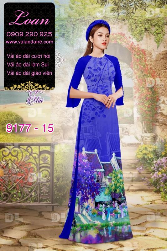 Vải áo dài phố cổ