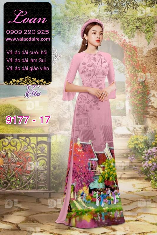 Vải áo dài phố cổ