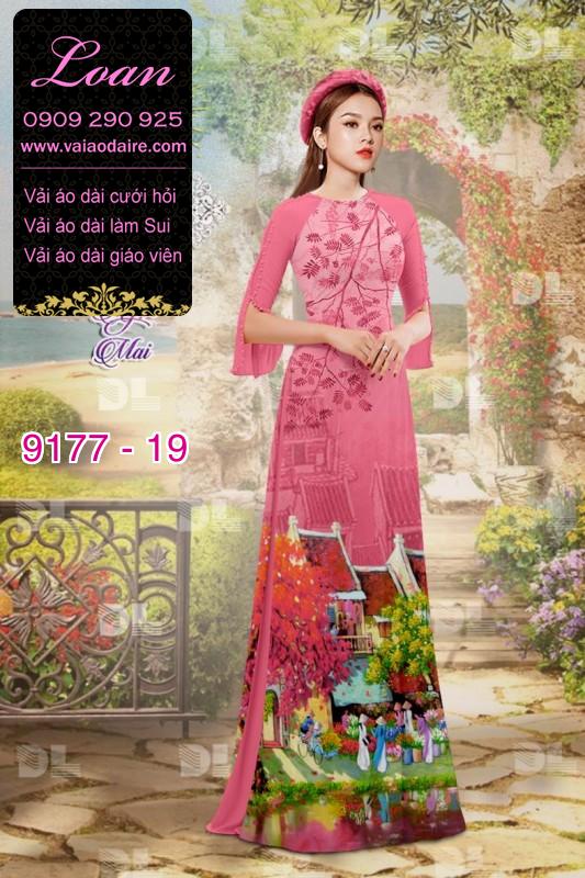 Vải áo dài phố cổ